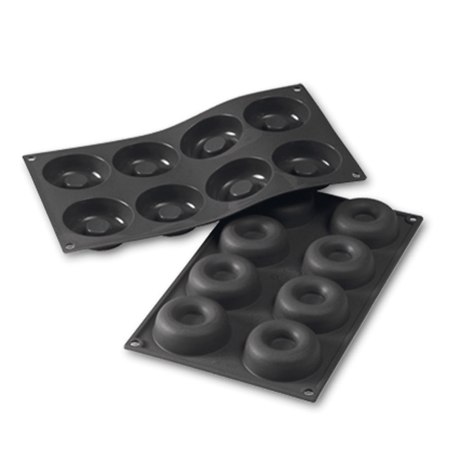 MOLDE SILICONA PARA 8 SAVARINS Ø 65 MM H 21 MM