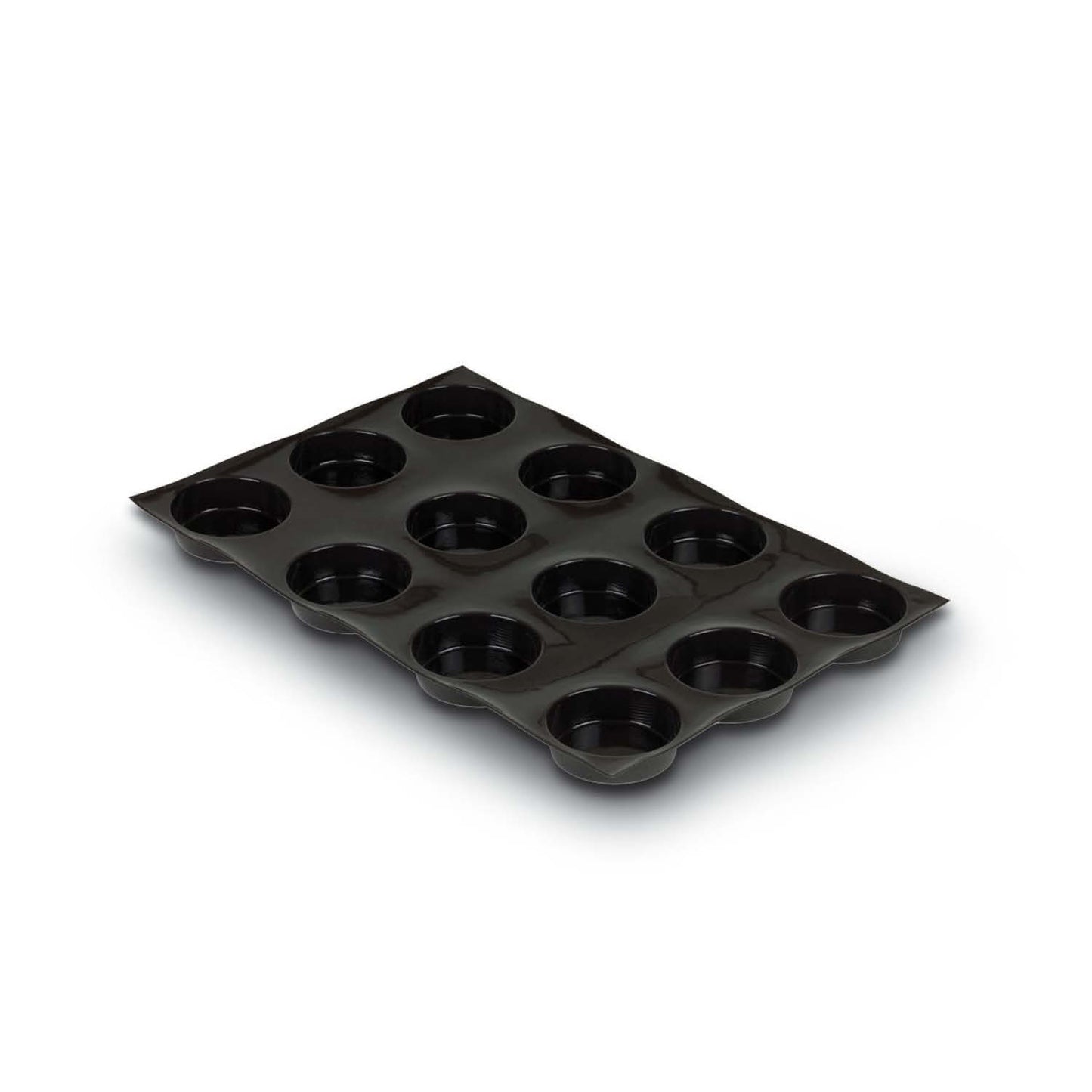 12 MOLDES REDONDOS TARTA TATÍN 100X35MM  60X40CM