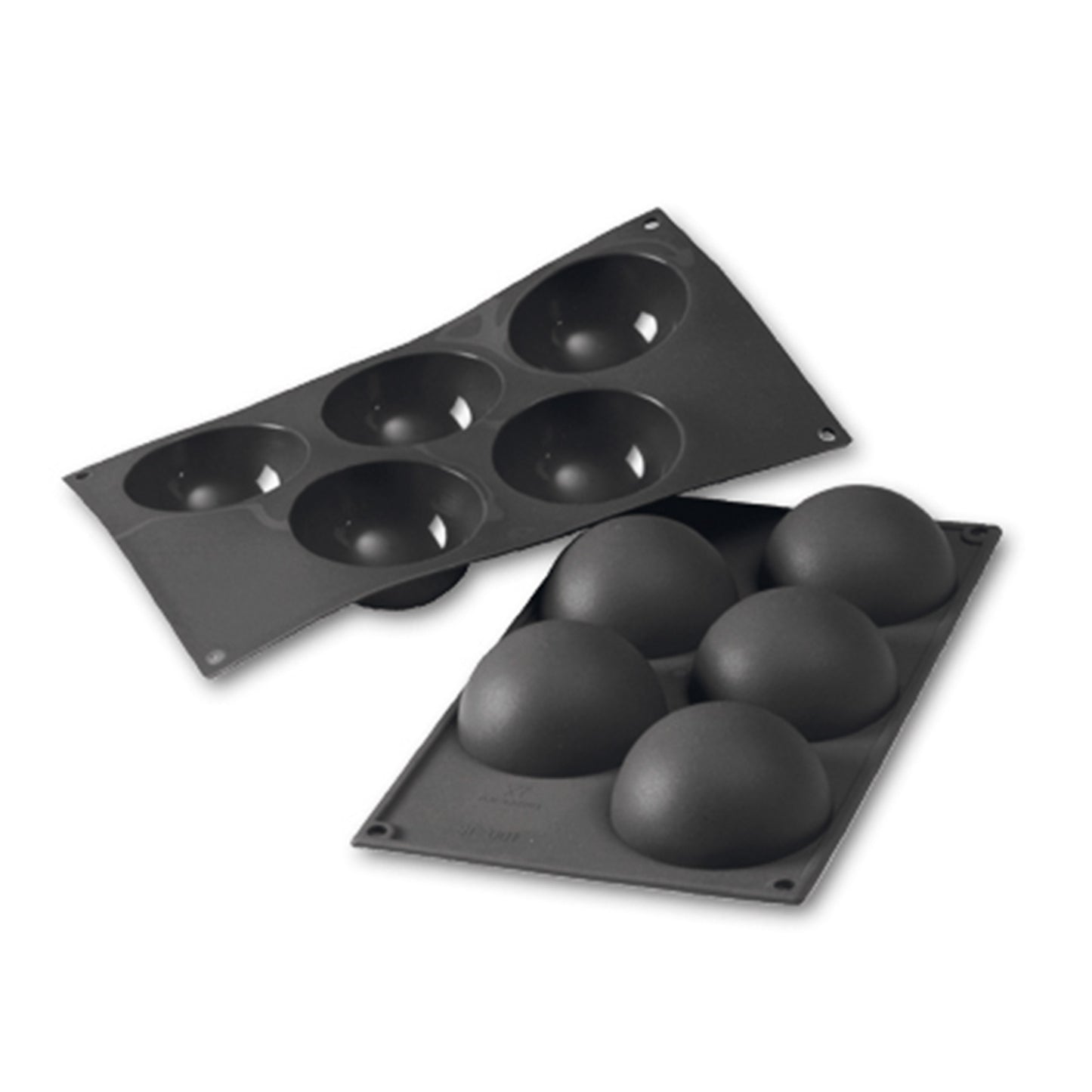 MOLDE SILICONFLEX 5 SEMIESFERAS Ø 80MM H 40MM