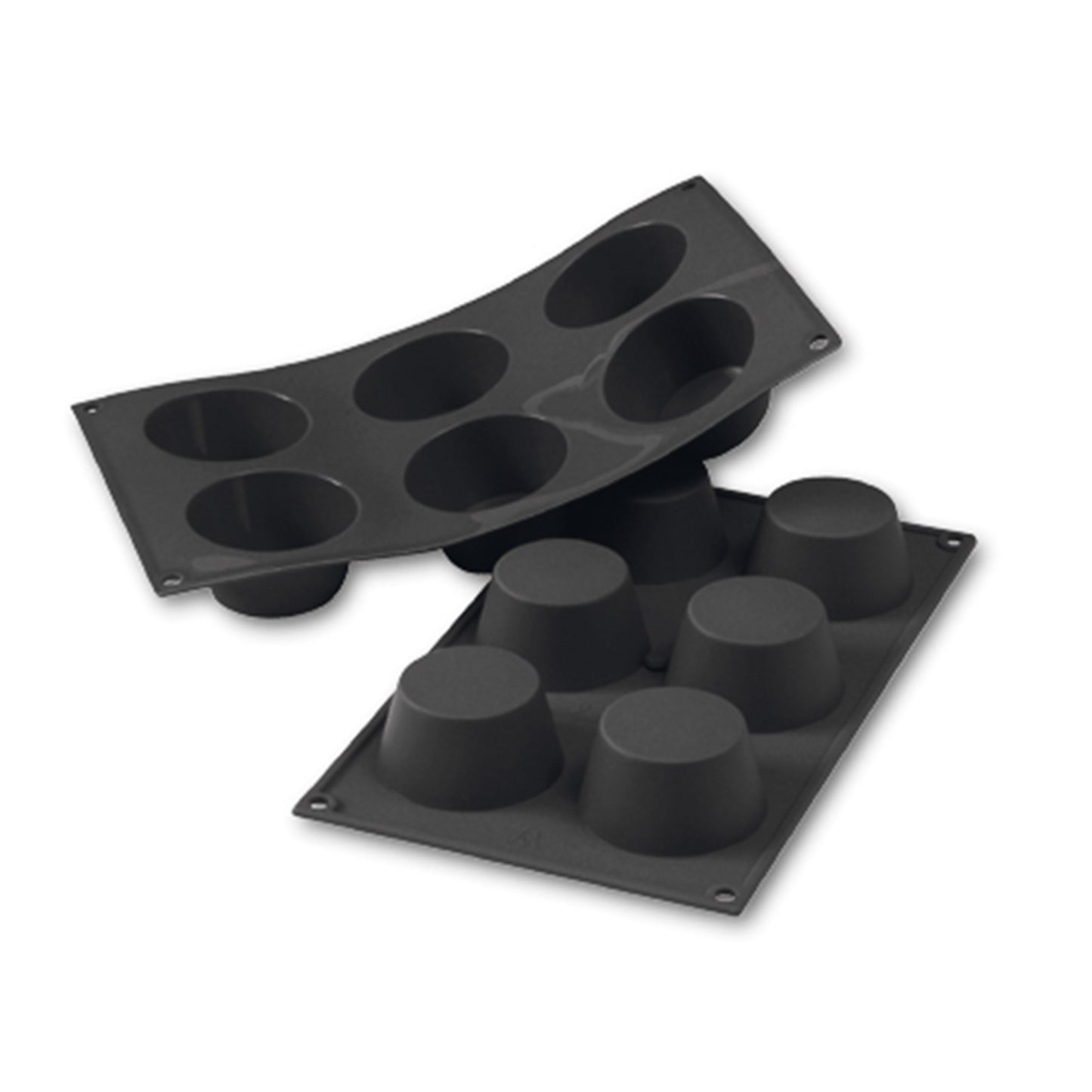 FORMA SILICONA 6 MUFFIN GRANDE Ø 68 MM H38 MM
