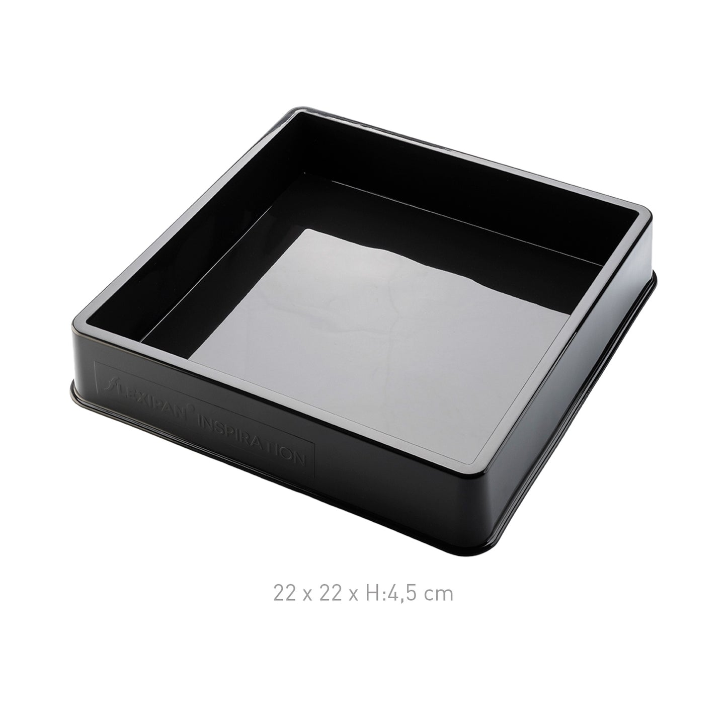 MOLDE QUADRADO FLEXIPAN INSPI 220X220X45MM