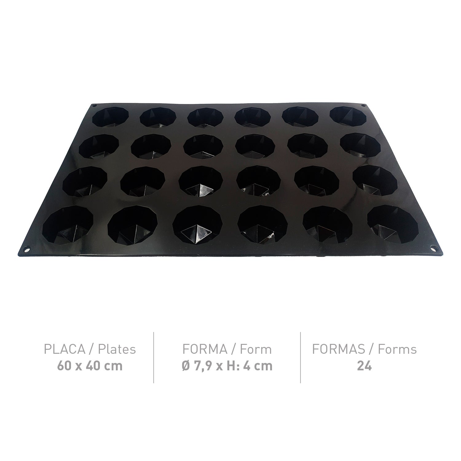FLEXIPAN INSPI MOLDE DIAMANTADO 79X40MM