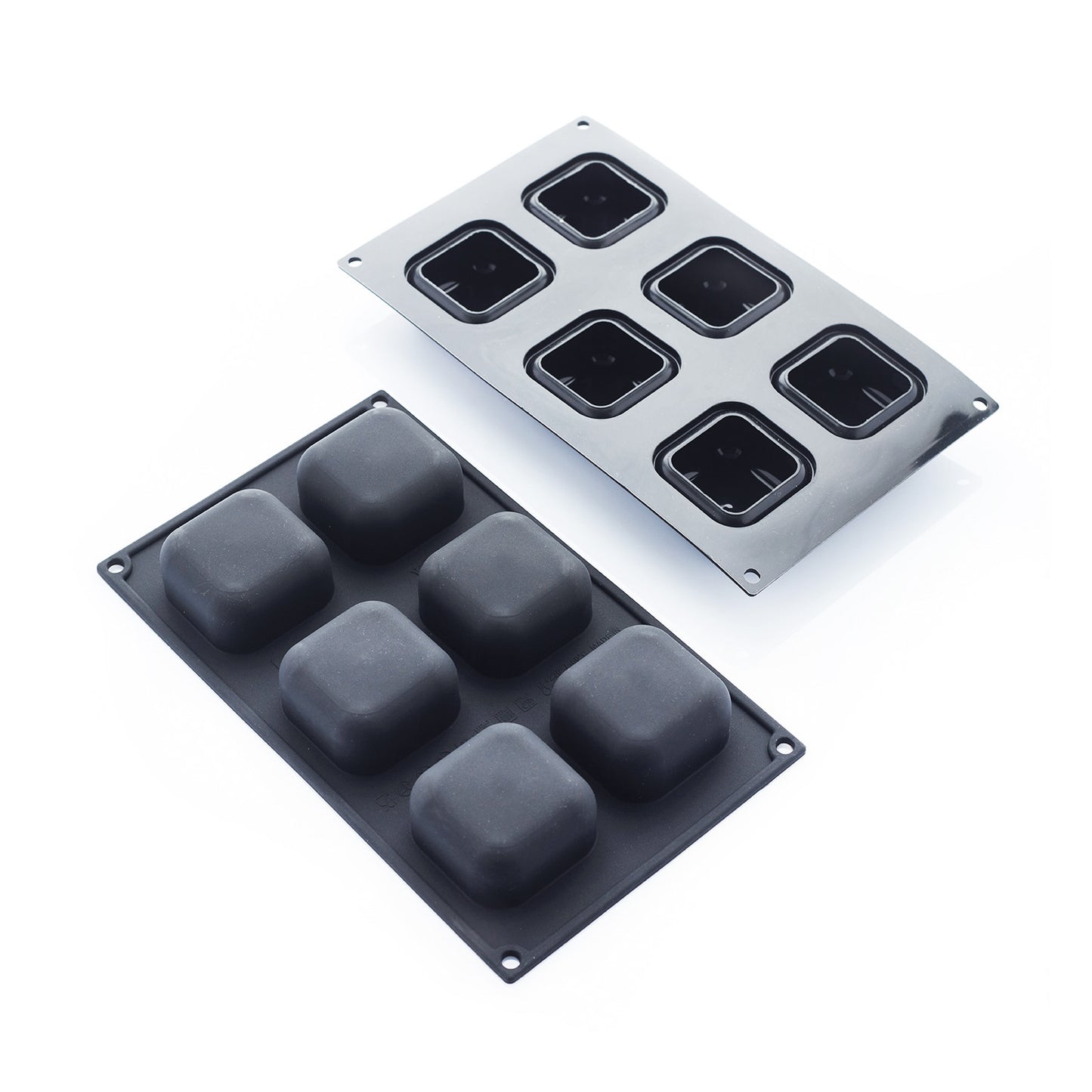 6 MOLDES CAIXA DIAM64X64 H35MM