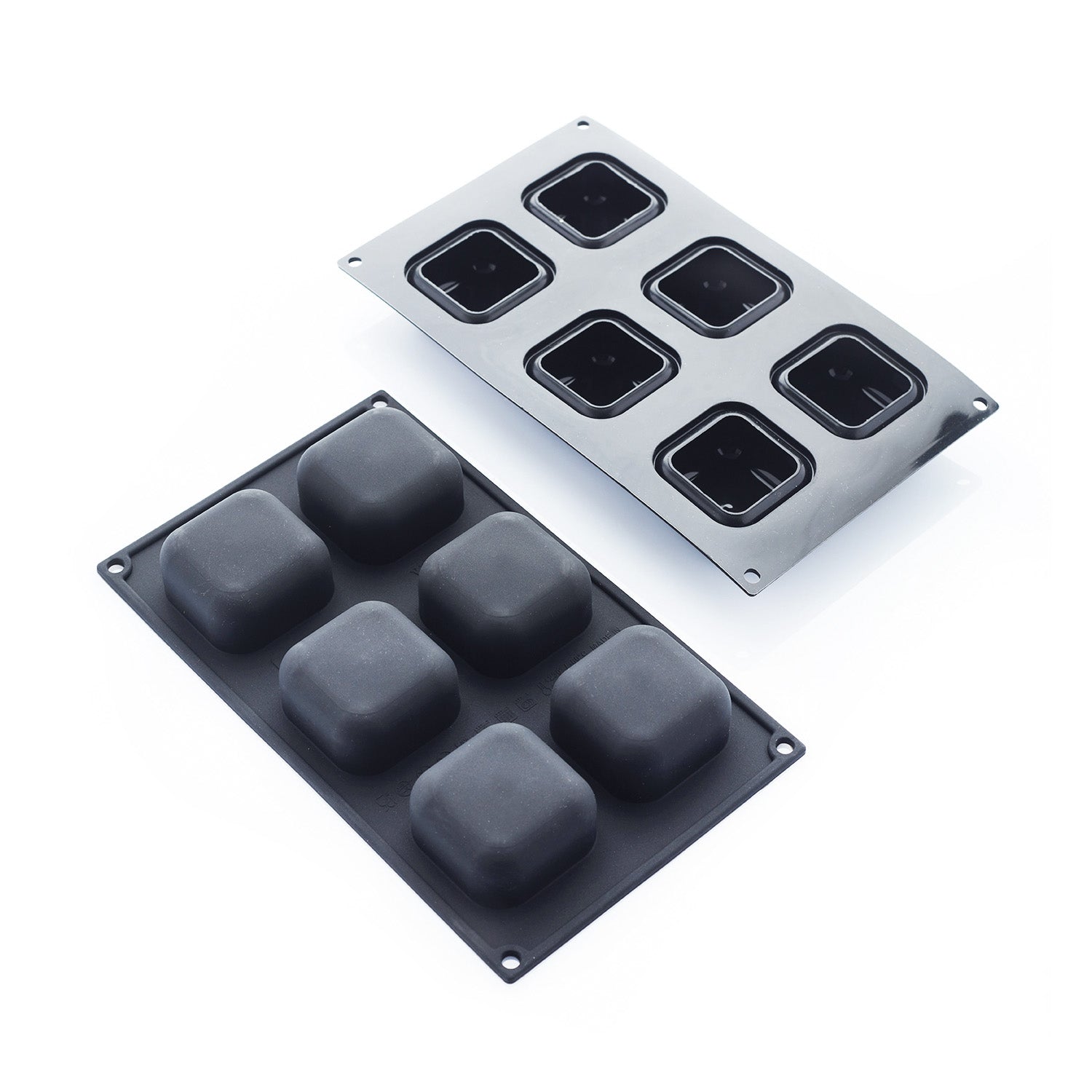 6 MOLDES CAIXA DIAM64X64 H35MM