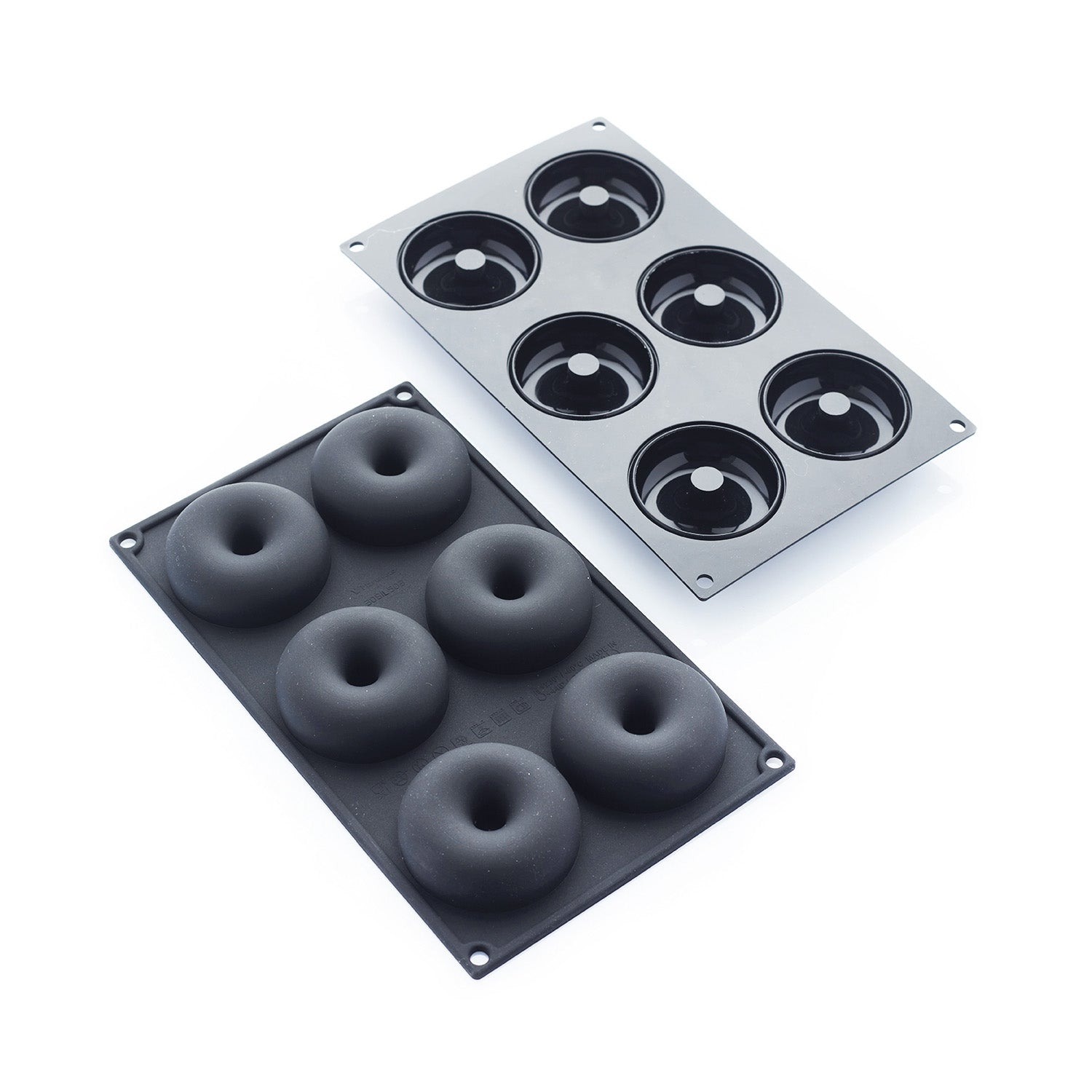 6 MOLDES DONUTS DIAM 75MM  H30MM
