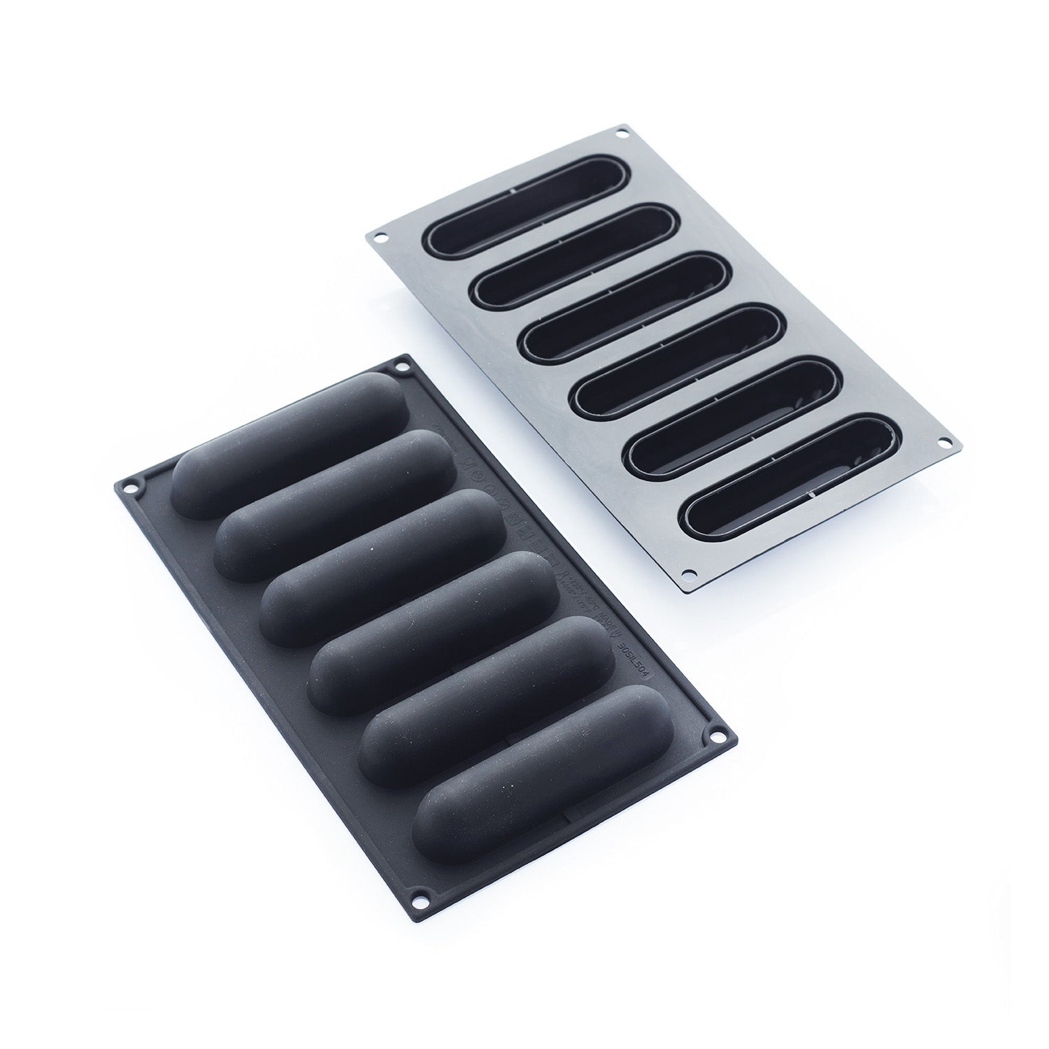 6 FORMAS PARA ECLAIR 130X30 H28 MM