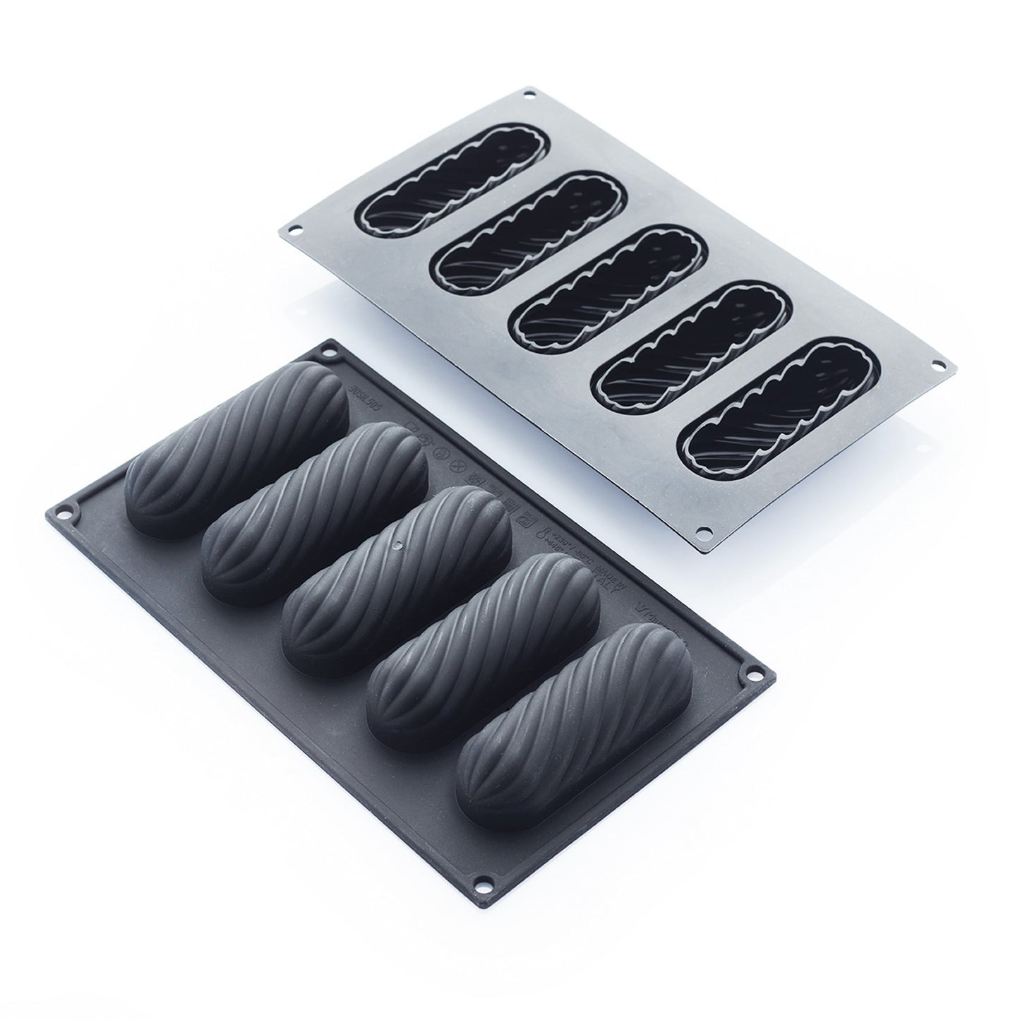 5 MOLDES TWIST ECLAIR 120 X40  H33MM