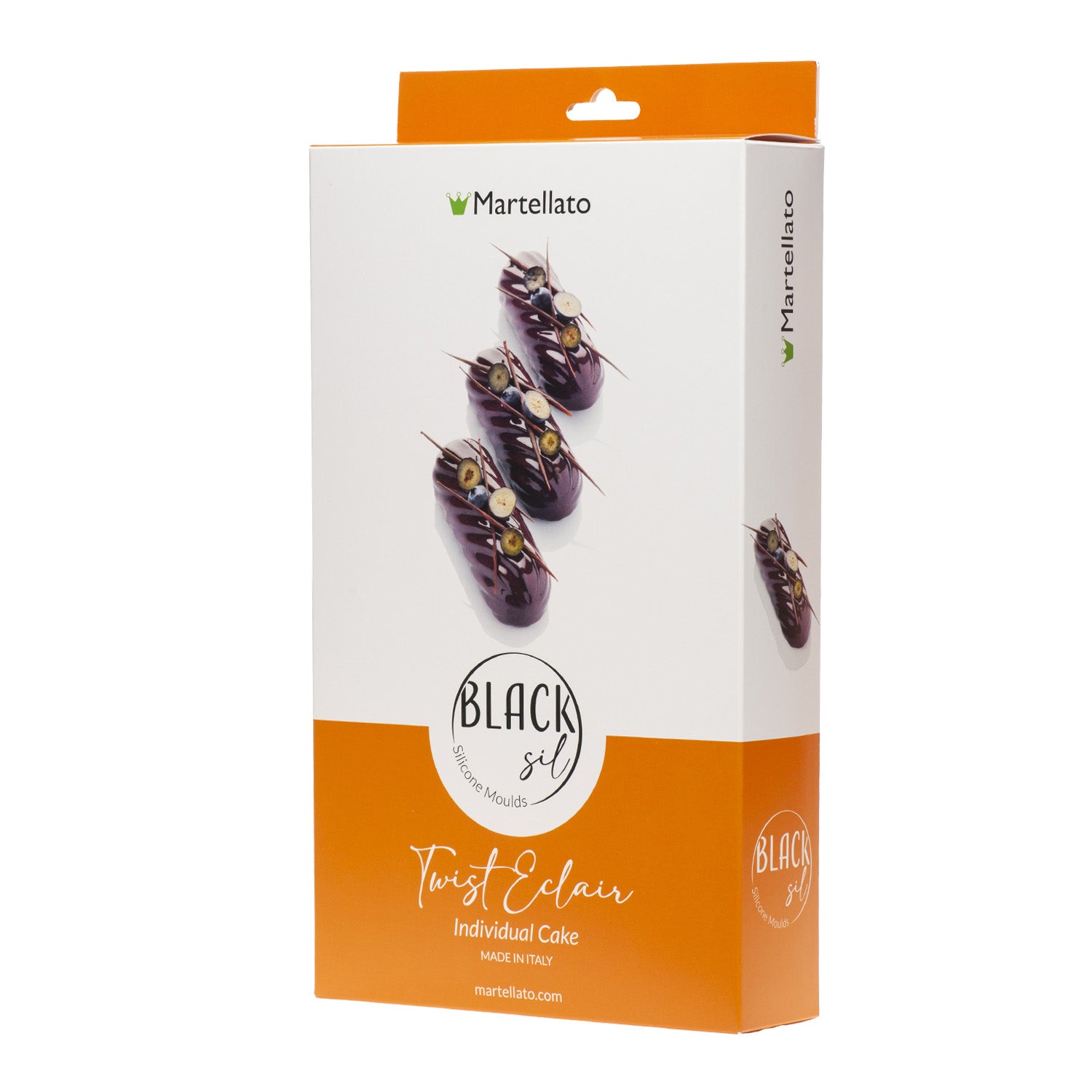 5 MOLDES TWIST ECLAIR 120 X40  H33MM