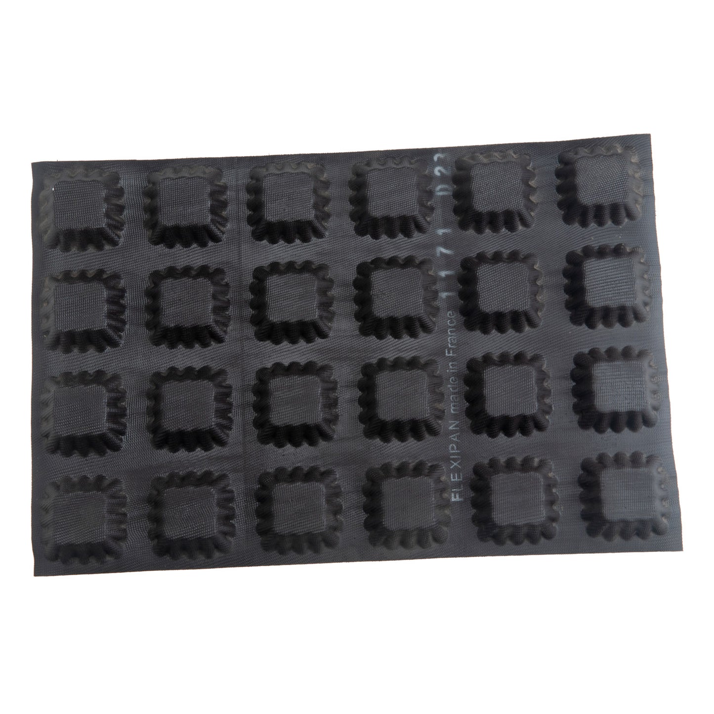 FLEXIPAN FLUTED SQUARE TARTLETS 78X78CM H20MM Vol 70ML