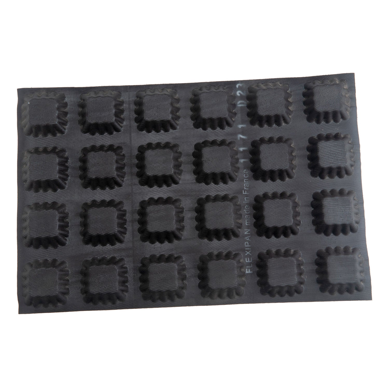MOLDE SILICONA 24 TARTALETA CUADRADA 78X78CM H20MM Vol 70ML