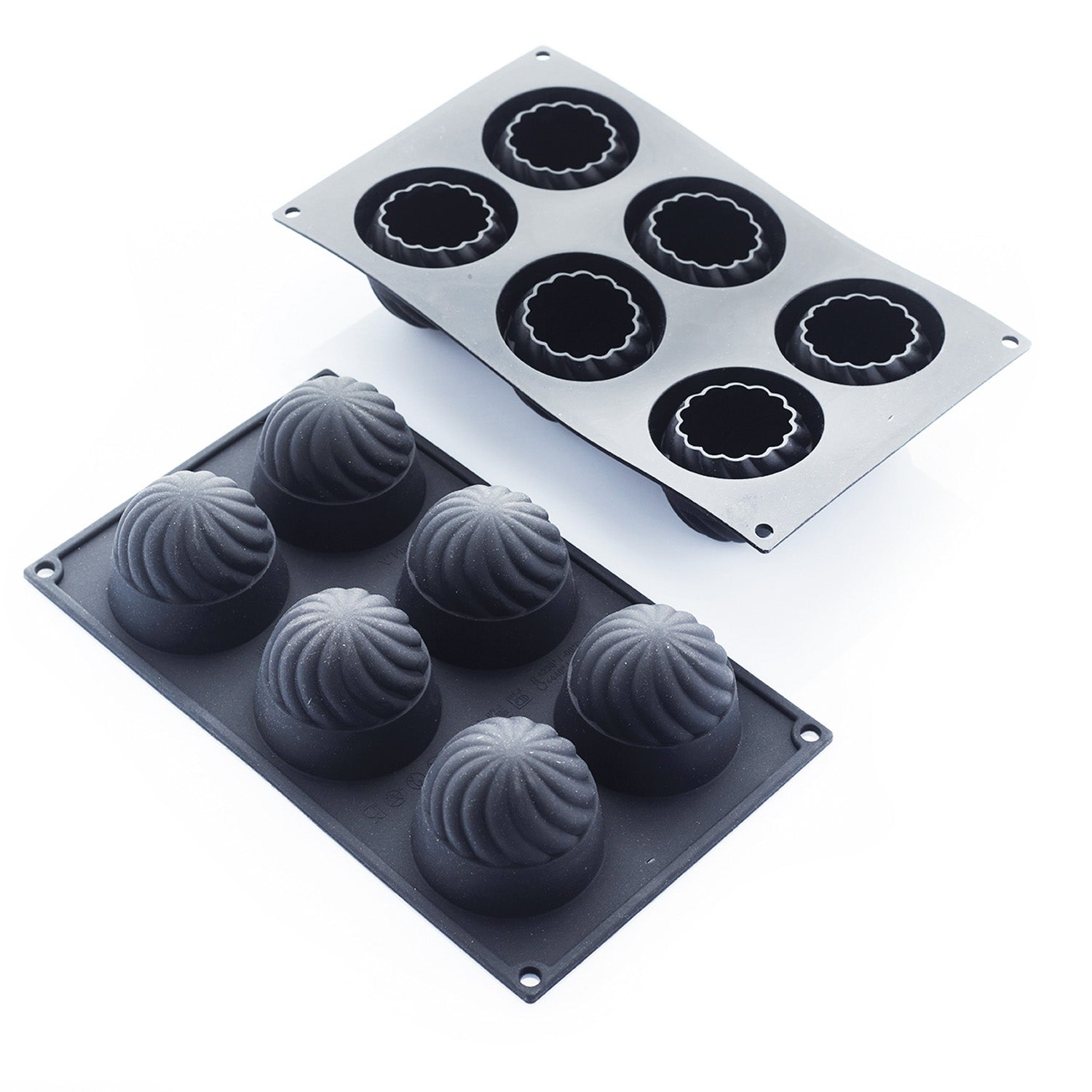 6 MOLDES TWIST DIAM 62MM H55MM