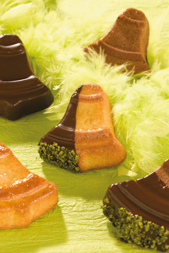 15 MOLDES FLEXIPAN CAMPANA 102X92X29MM