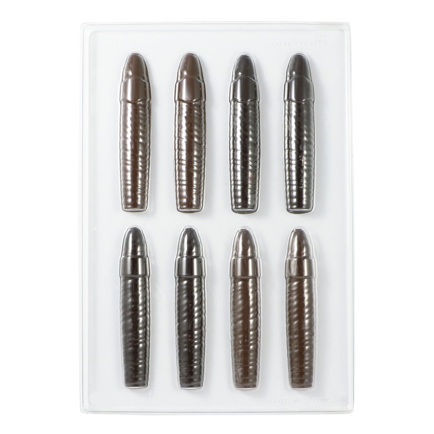 MOLDE PLASTICO TERMOFORMADO PUROS 20MMDIAM X H125MM