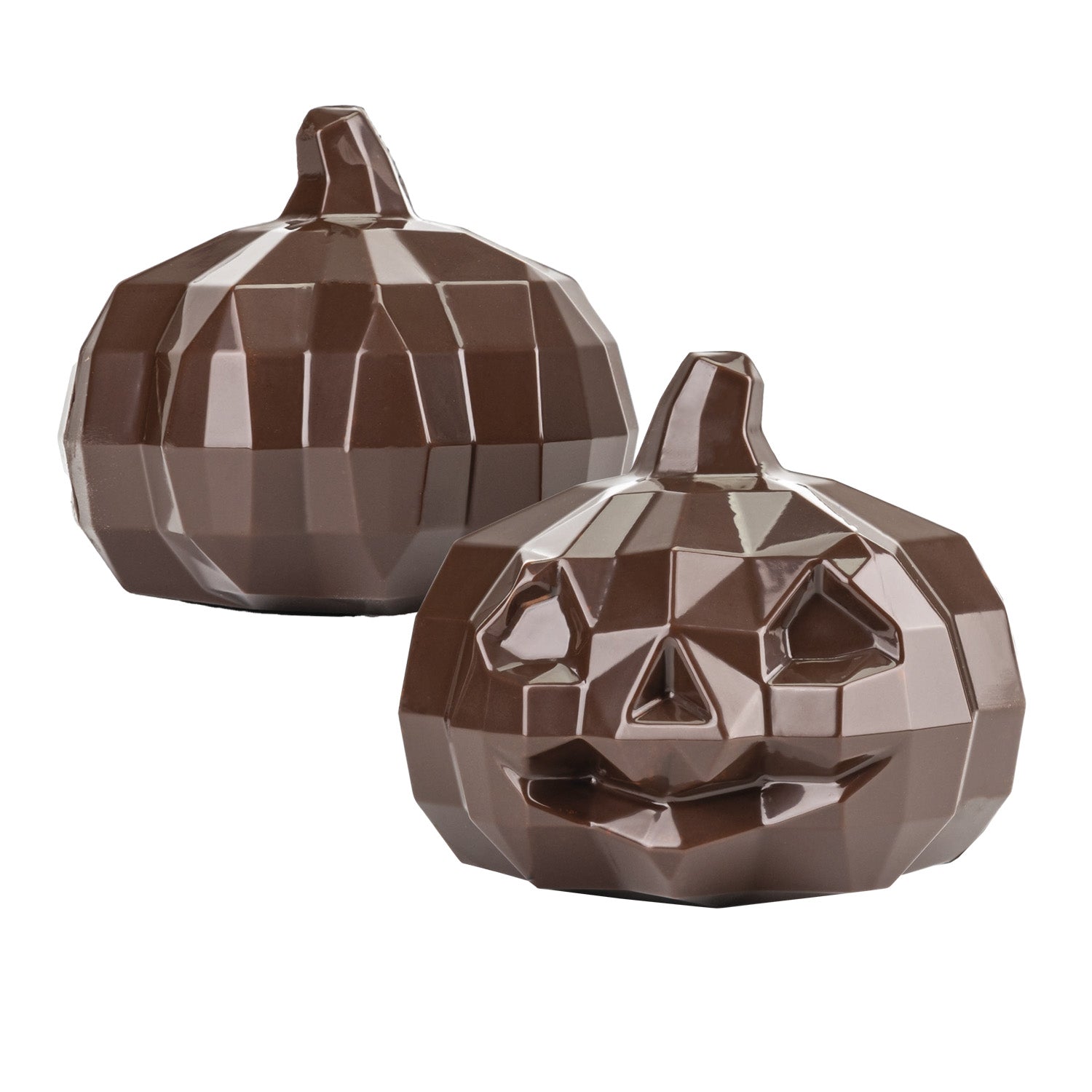 MOLDE DE ABÓBORA SEM BPA 90 x 89 x 77,5 MM : 2 PEÇAS