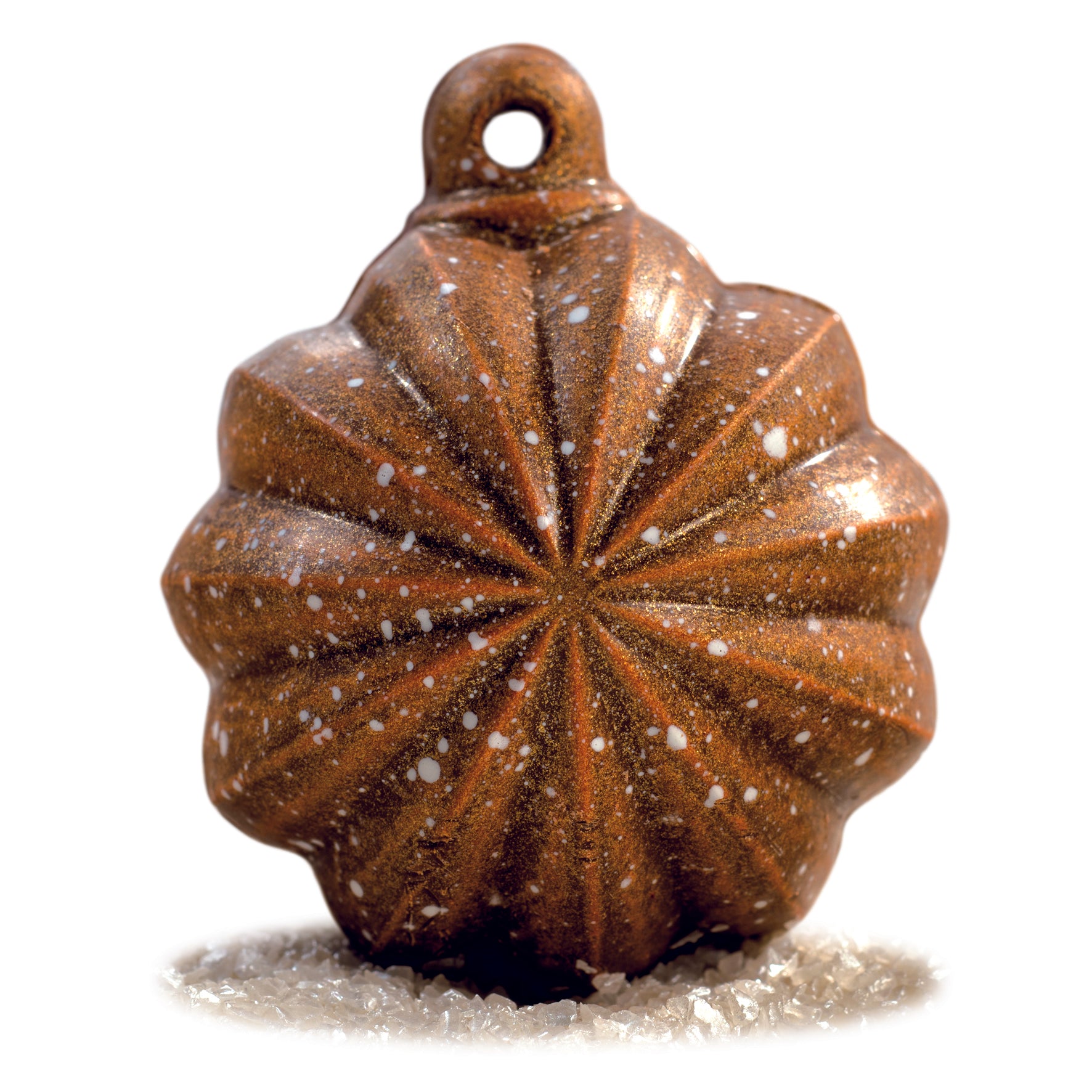 KIT 2 MOLDES PLÁSTICO TERMOFORMADOS BOLA NAVIDAD RAYADA Ø 60MM