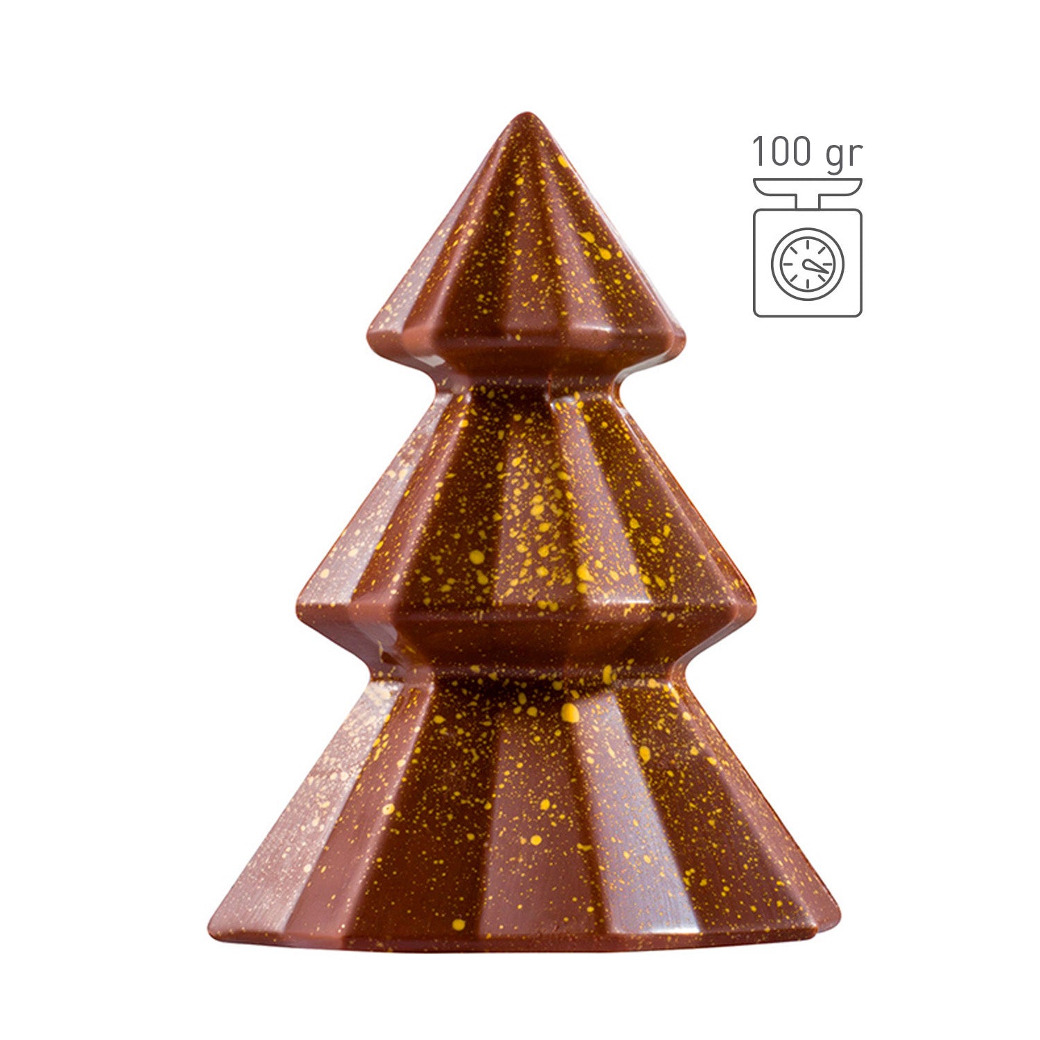 KIT 2 MOLDES PLAST. TERMOFORMADOS ARBOL NAVIDAD Ø 95 H 120MM