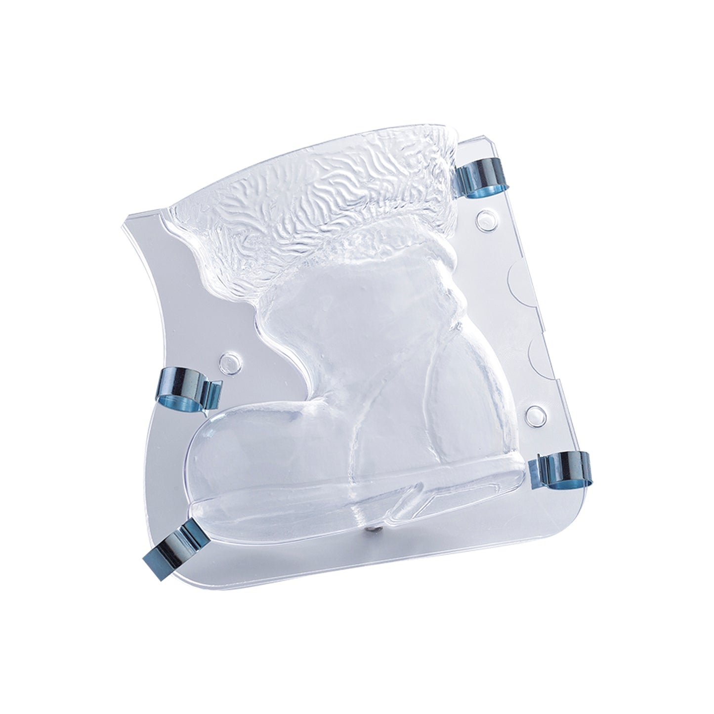 MOLDE PLÁSTICO TERMOFORMADO BOTA PAPÁ NOEL 3D H135MM