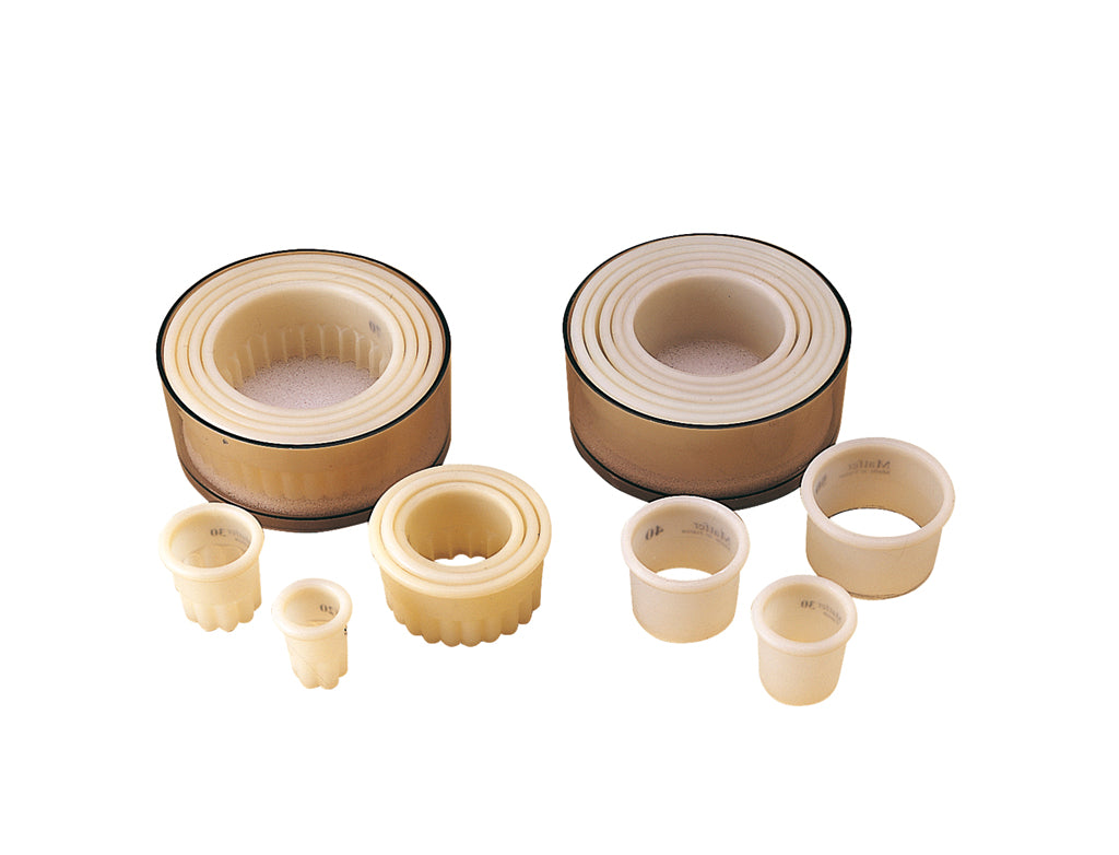 SET EMPORTE NYLON CIRCULAIRES LISSE Ø 2-10CM 9U