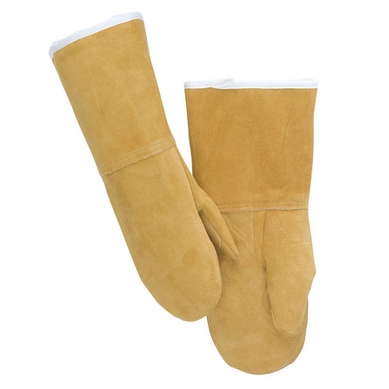 MOUFLE ANTI-CHALEUR EN PEAU RENFORCÉE MOYENNE 36 CM