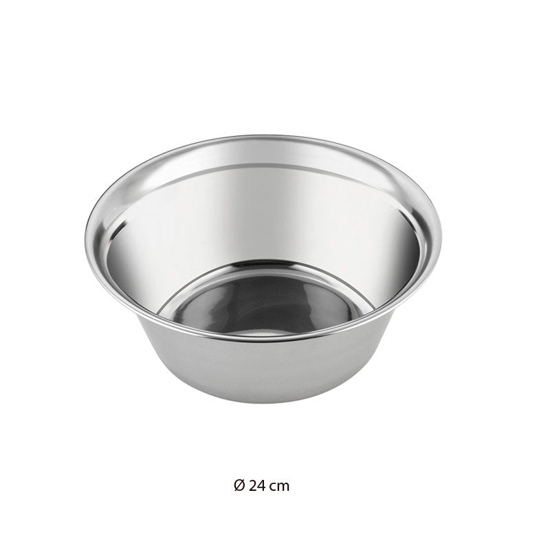 BOL REDONDO ACERO INOX 24 CM