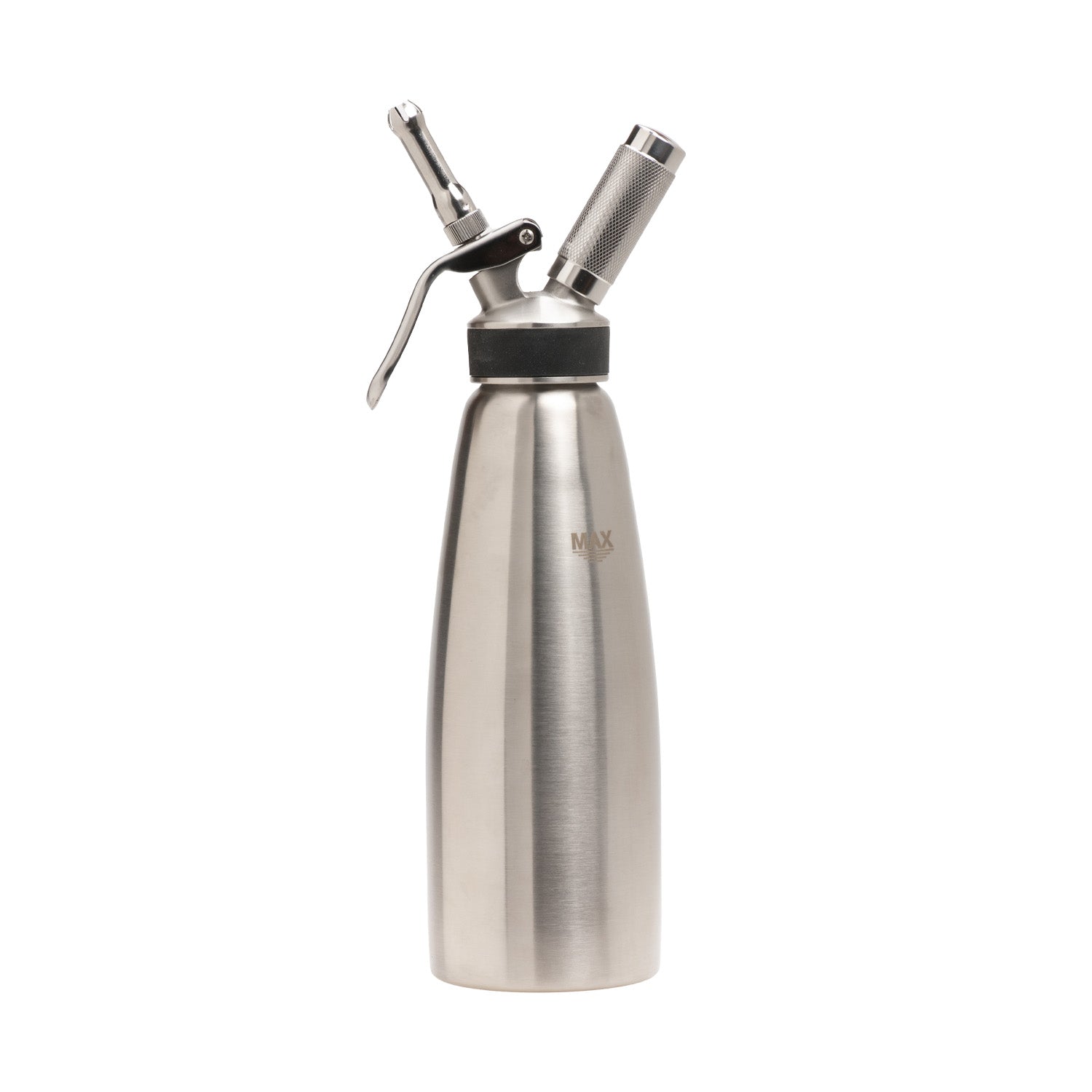 SIFÃO DE AÇO INOXIDÁVEL PARA NATAS (NO2) 1L