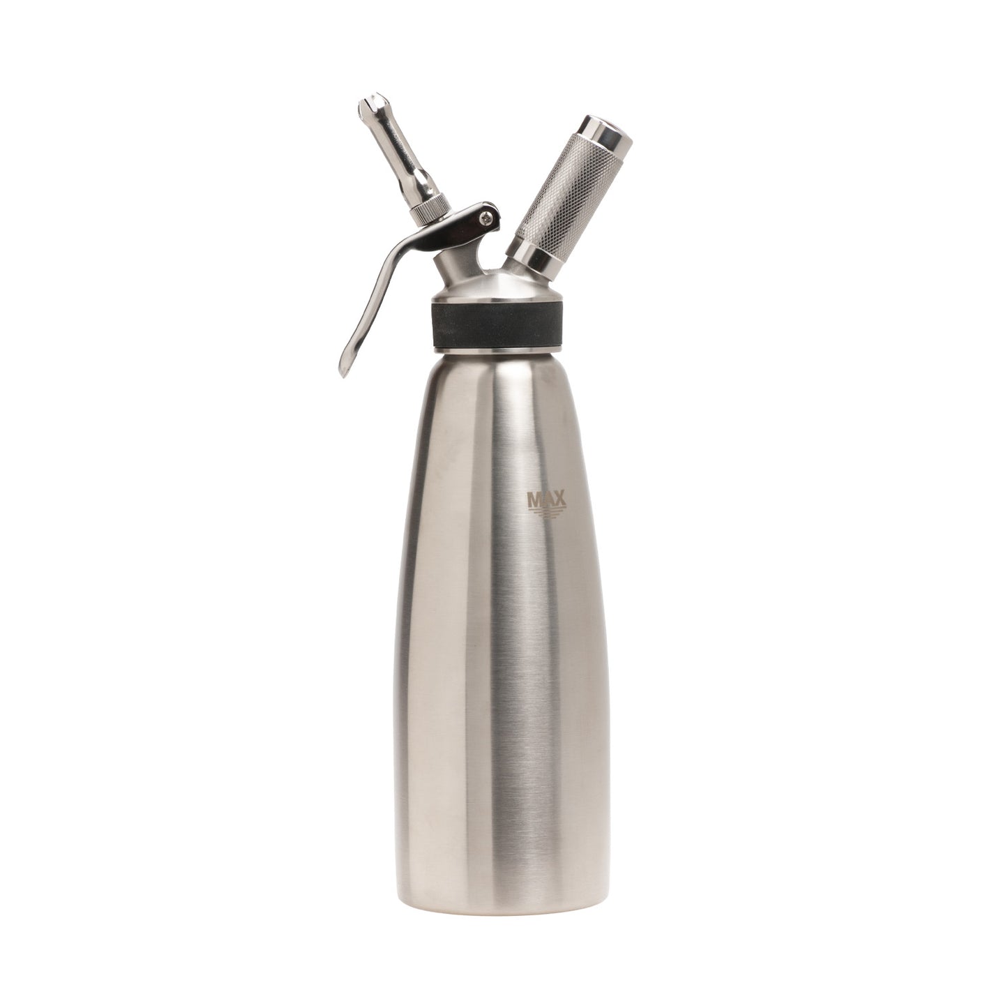 SIFÃO DE AÇO INOXIDÁVEL PARA NATAS (NO2) 1L