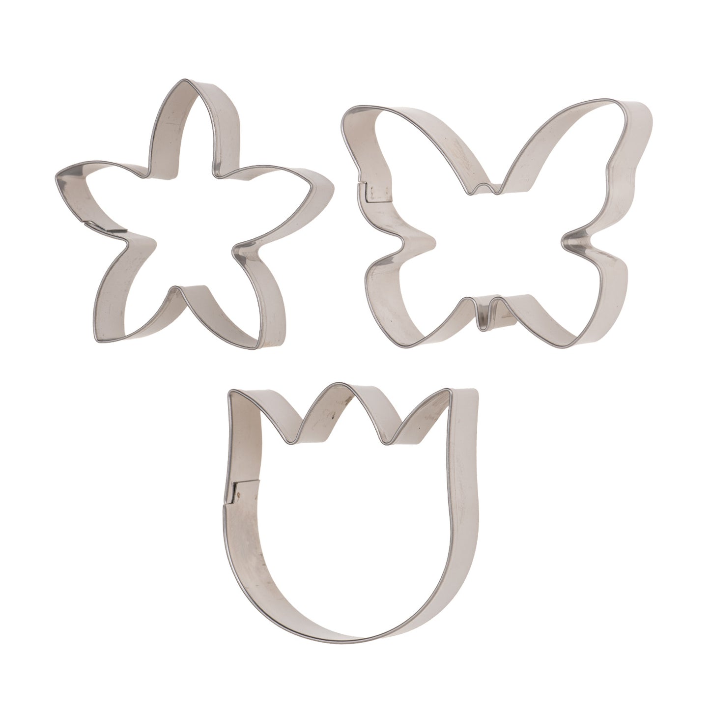 SET 3 FLOWER CUTTERS