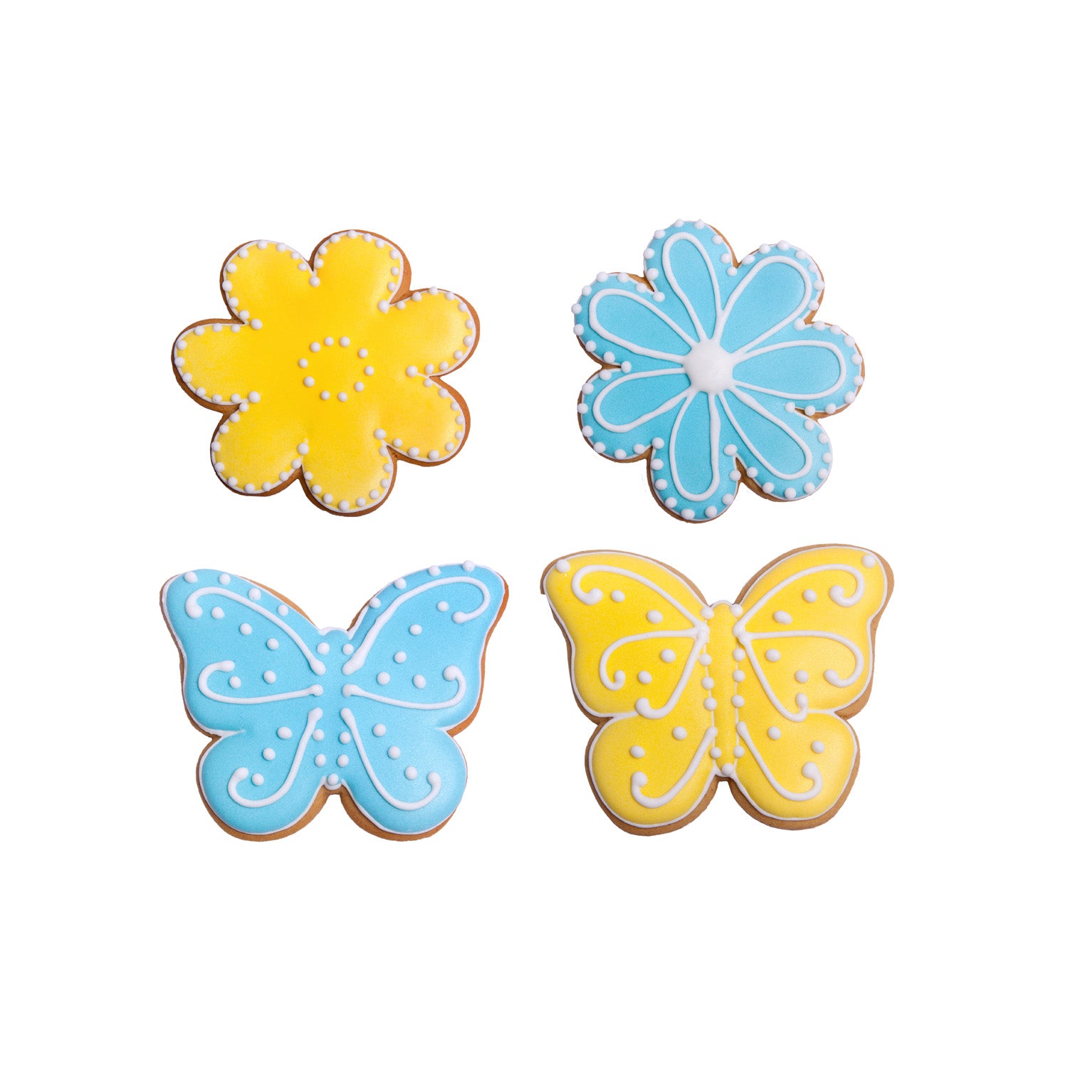 SET 3 FLOWER CUTTERS