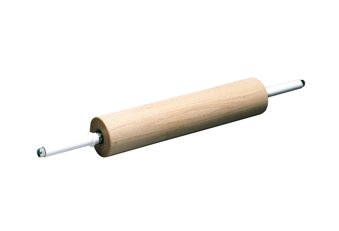 RODILLO MADERA CON EJE  Ø 8X50CM