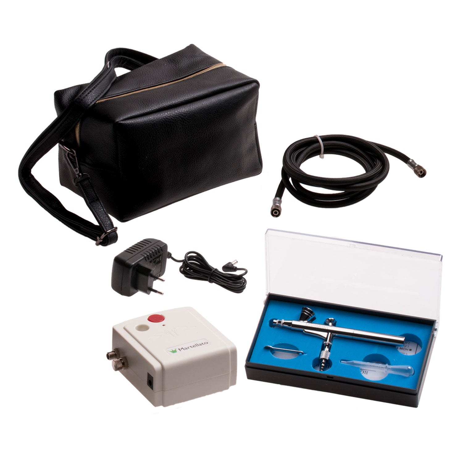 KIT AEROGRAFO Y COMPRESOR