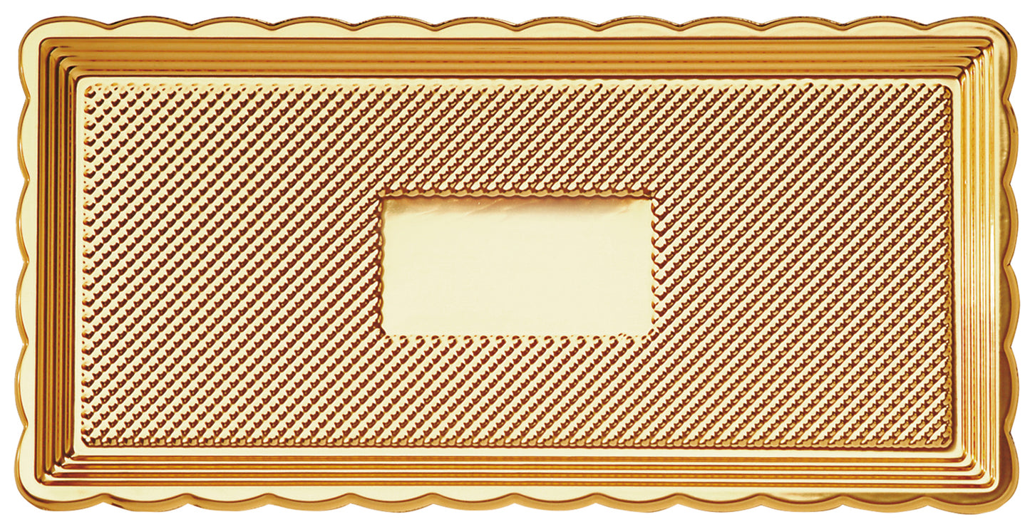 BANDEJA RECT. MEDORO 15X25 CM