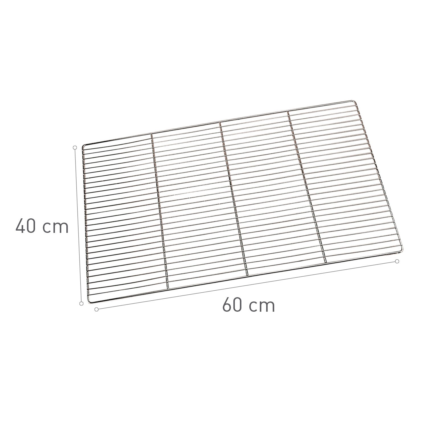 GRILLE CHROMÉE 60 x 40
