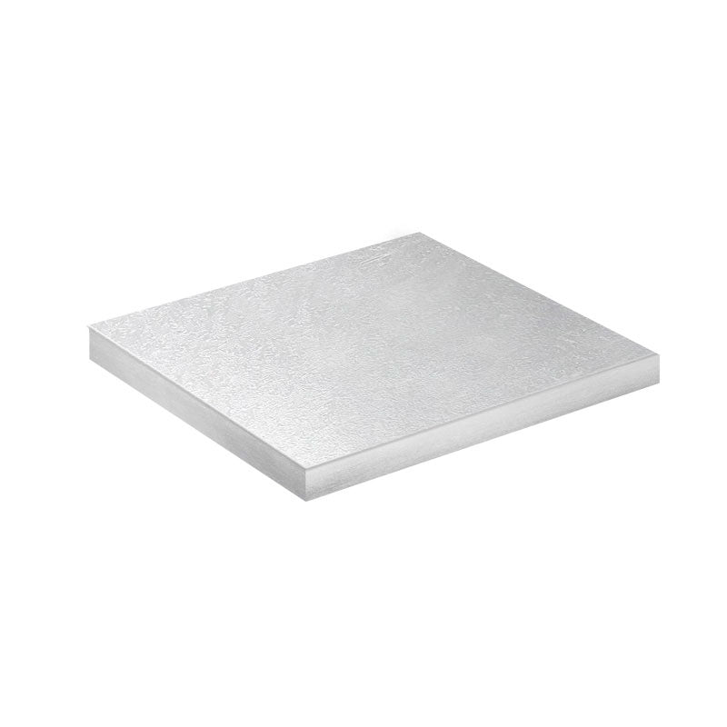 BASE DE TARTA CUADRADA PLATEADA 30X30 CM  H1.2CM