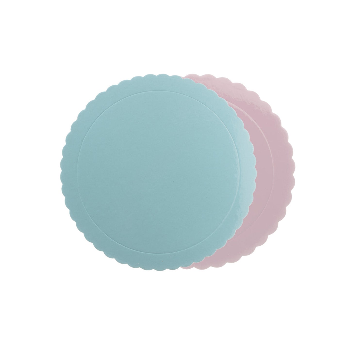 BASE DE BOLO REDONDA AZUL / ROSA3MM Ø 30CM