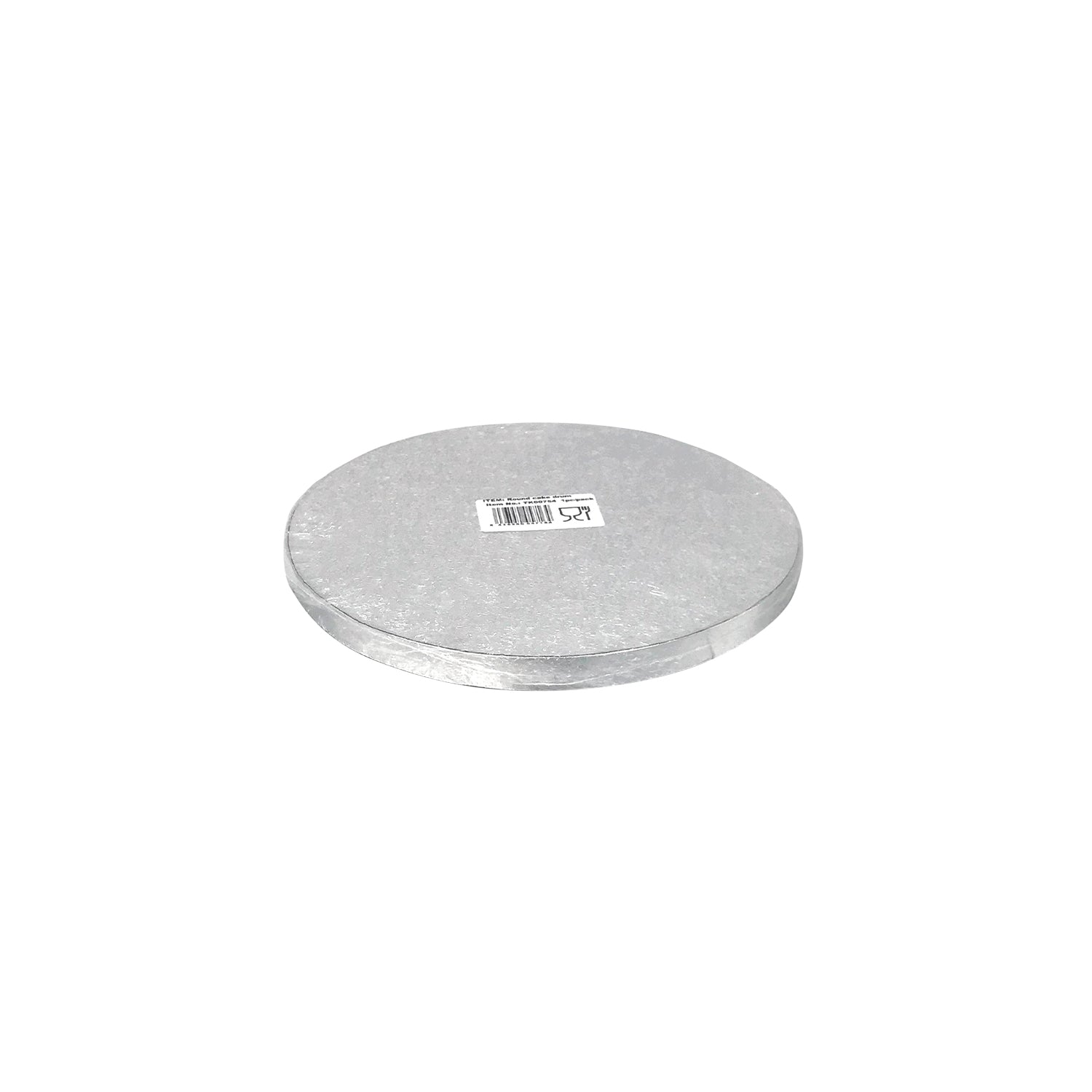 BASE TORTA ROTONDA ARGENTO Ø 20CM H1.2CM