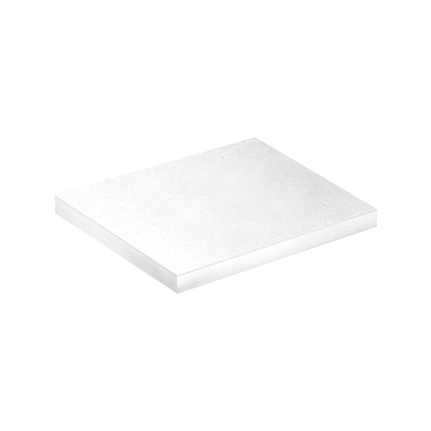 BASE DE TARTA CUADRADA BLANCA 30X30H1.2CM