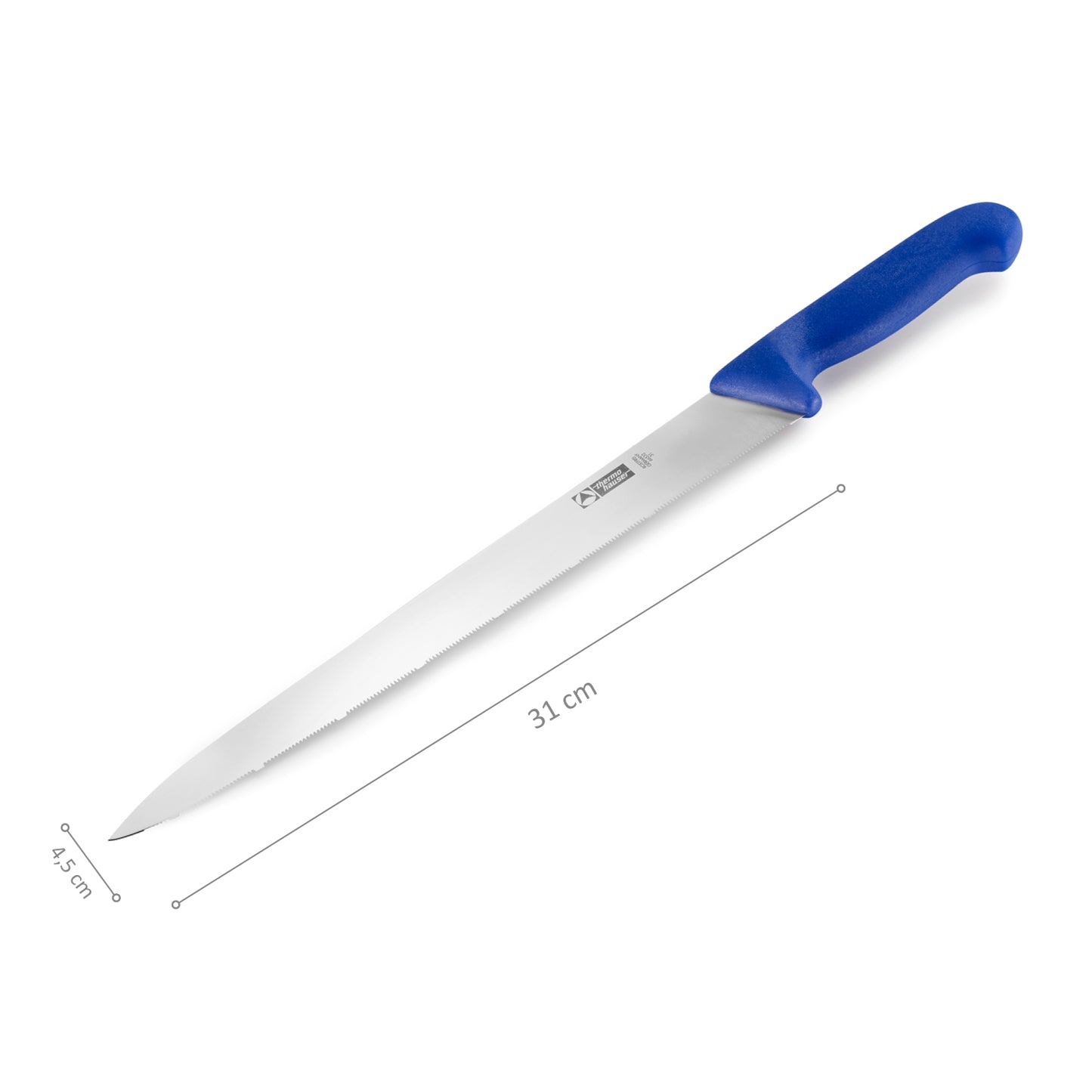 COUTEAU DENTÉ POUR PÂTISSERIE 31CM