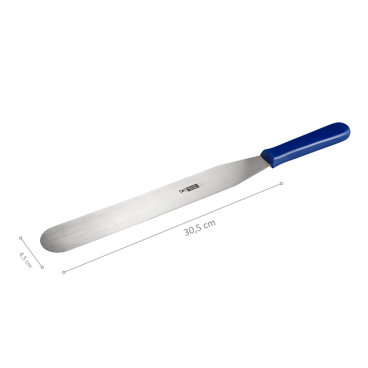 SPATOLA LAMA PIATTA INOX 30,5CM