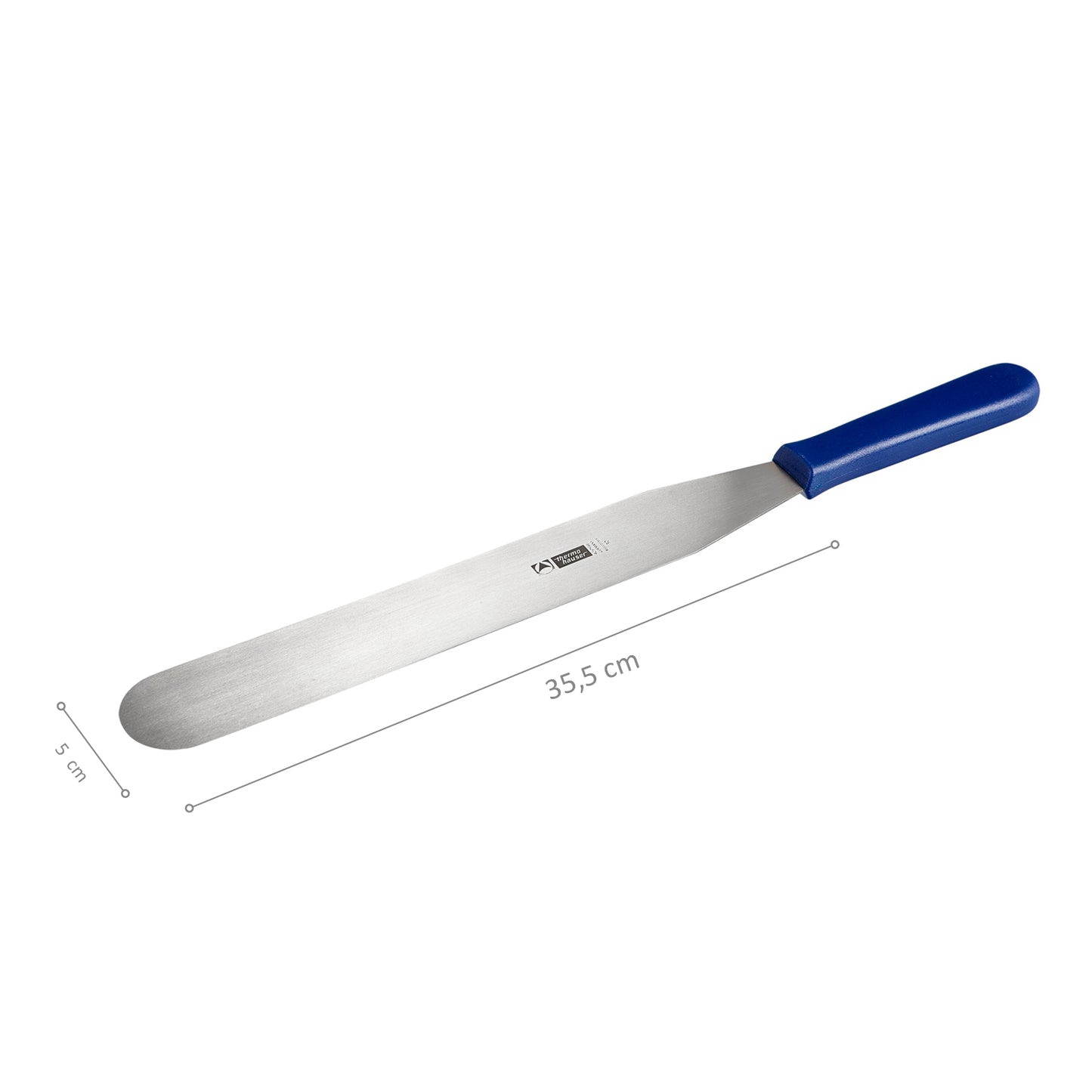 ESPATULA LISA ACERO INOX 35CM
