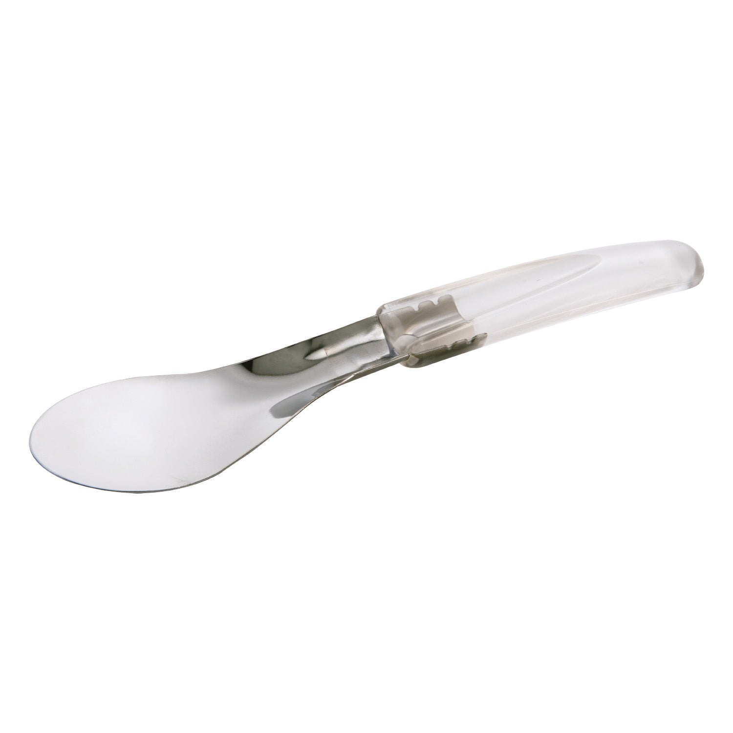 SPATULE À GLACE TRANSPARENTE 26 CM (MANCHE 13 CM)