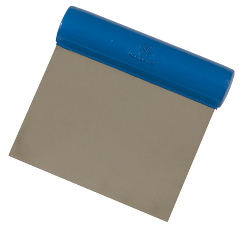 RACLETTE INOX RIGIDE DROITE 110 x 105 mm