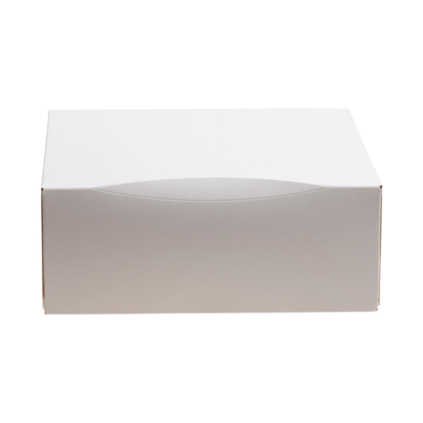 WHITE CAKE BOX CARDBOARD 26X26X10CM