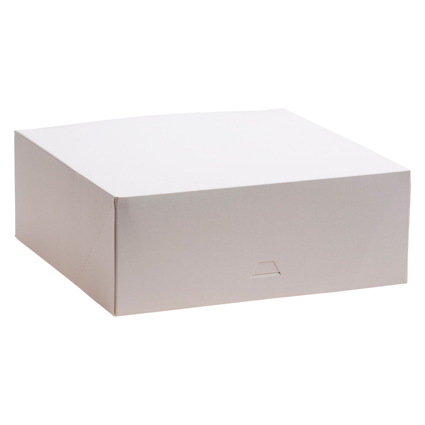 CAJA TARTA BLANCA CARTÓN 32X32X10CM