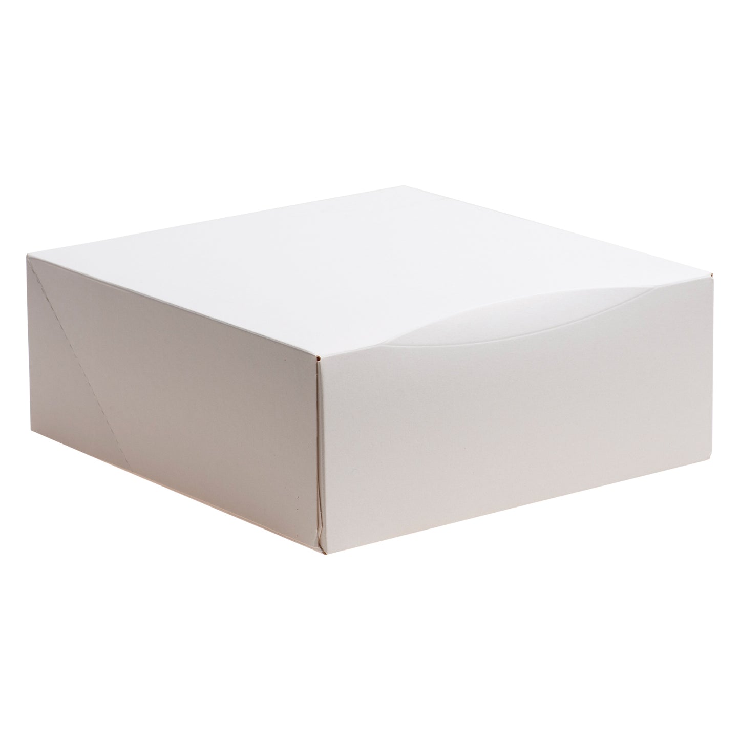 CAJA TARTA BLANCA CARTÓN 32X32X10CM