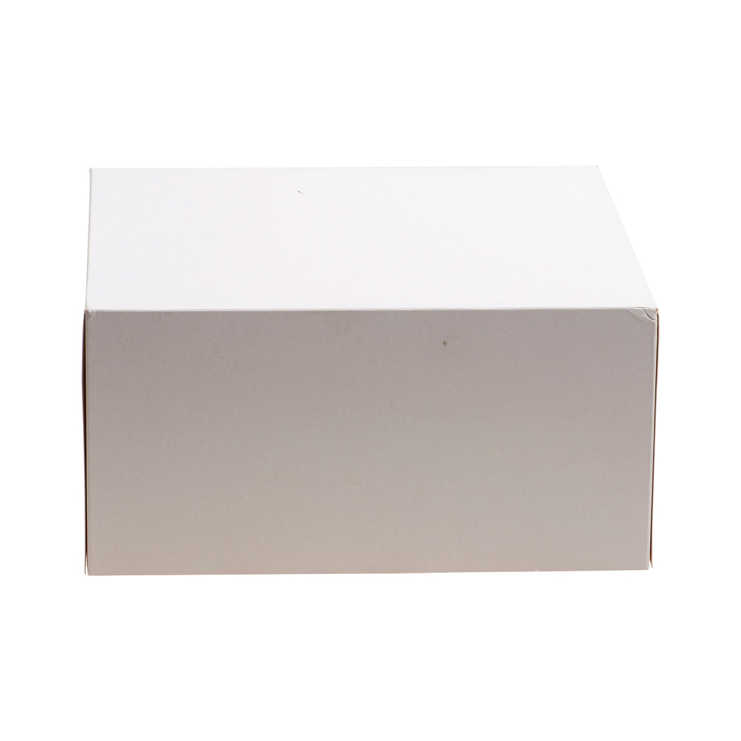 CAIXA DE PASTELARIA EM CARTÃO BRANCO 23X23X13CM
