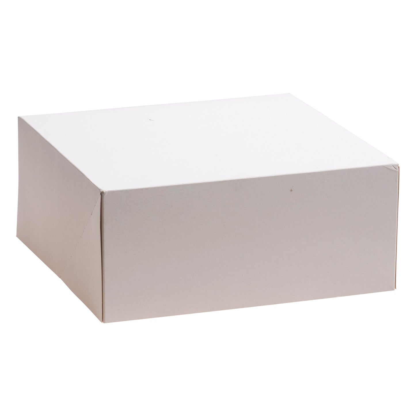 CAIXA PARA BOLOS EM CARTÃO BRANCO 32X32X13CM