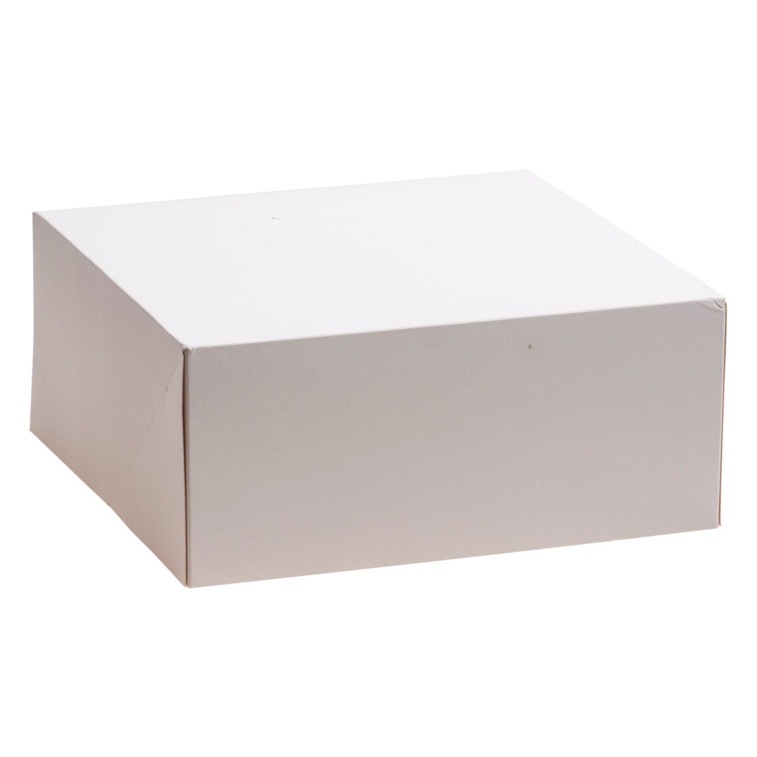 CAIXA PARA BOLOS EM CARTÃO BRANCO 32X32X13CM