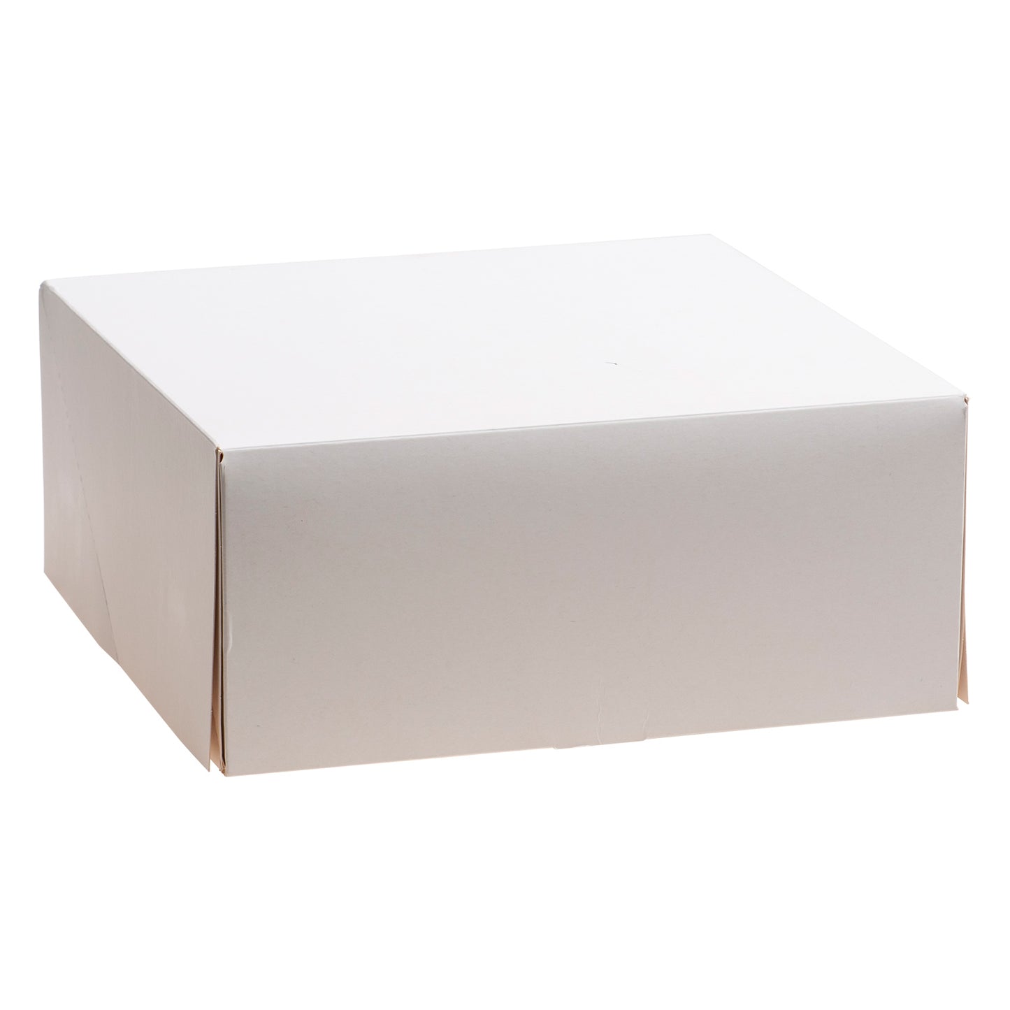 CAIXA PARA BOLOS EM CARTÃO BRANCO 32X32X13CM