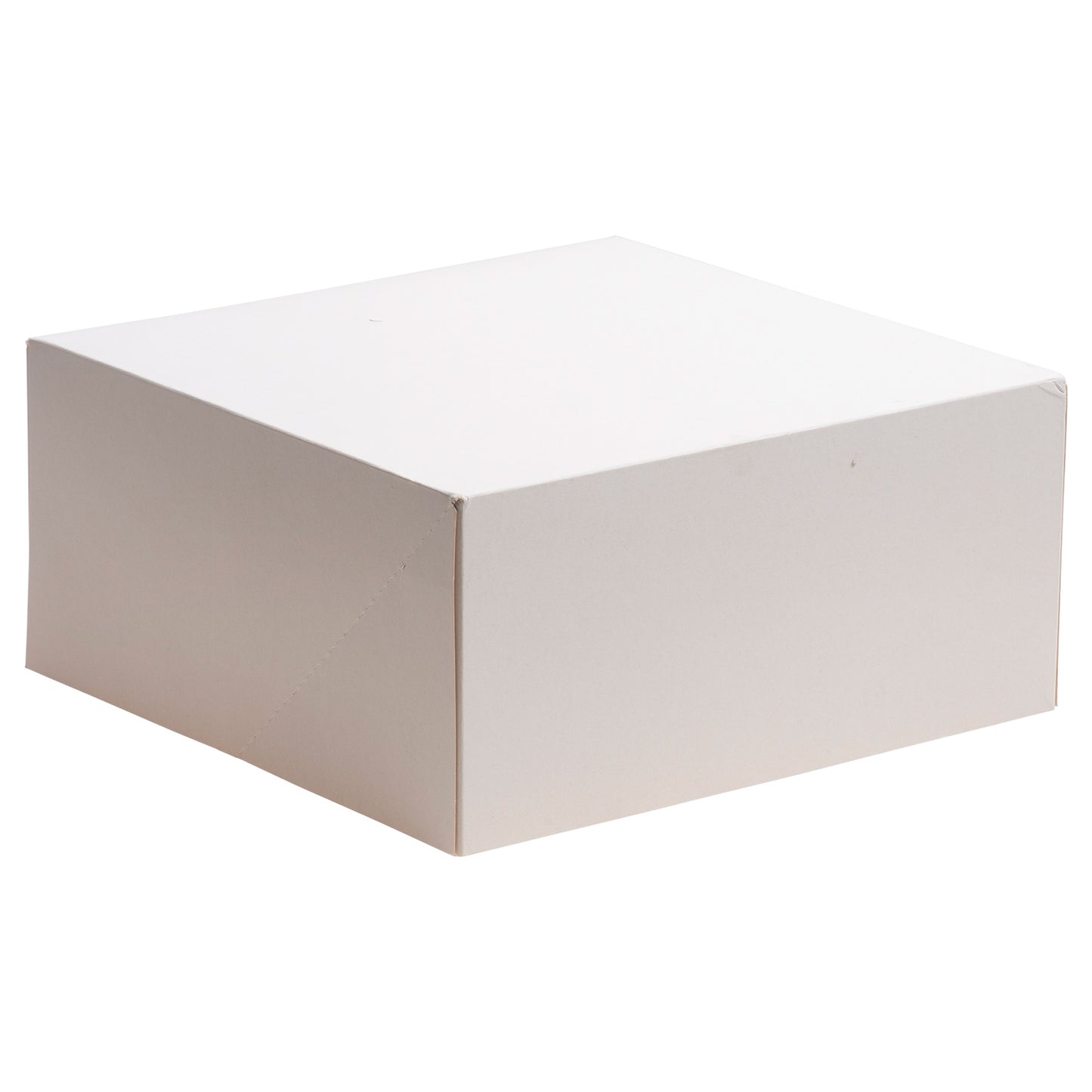 CAIXA PARA BOLOS EM CARTÃO BRANCO 32X32X13CM
