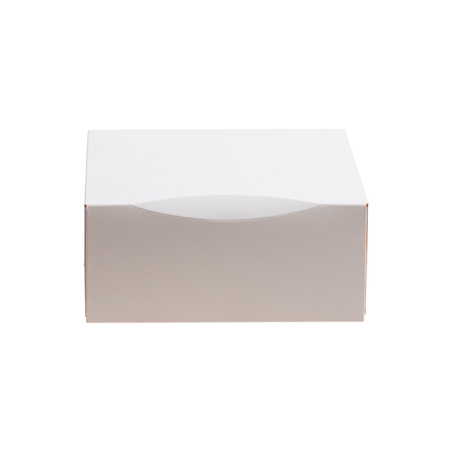CAIXA PARA BOLOS EM CARTÃO BRANCO 16X16X8CM